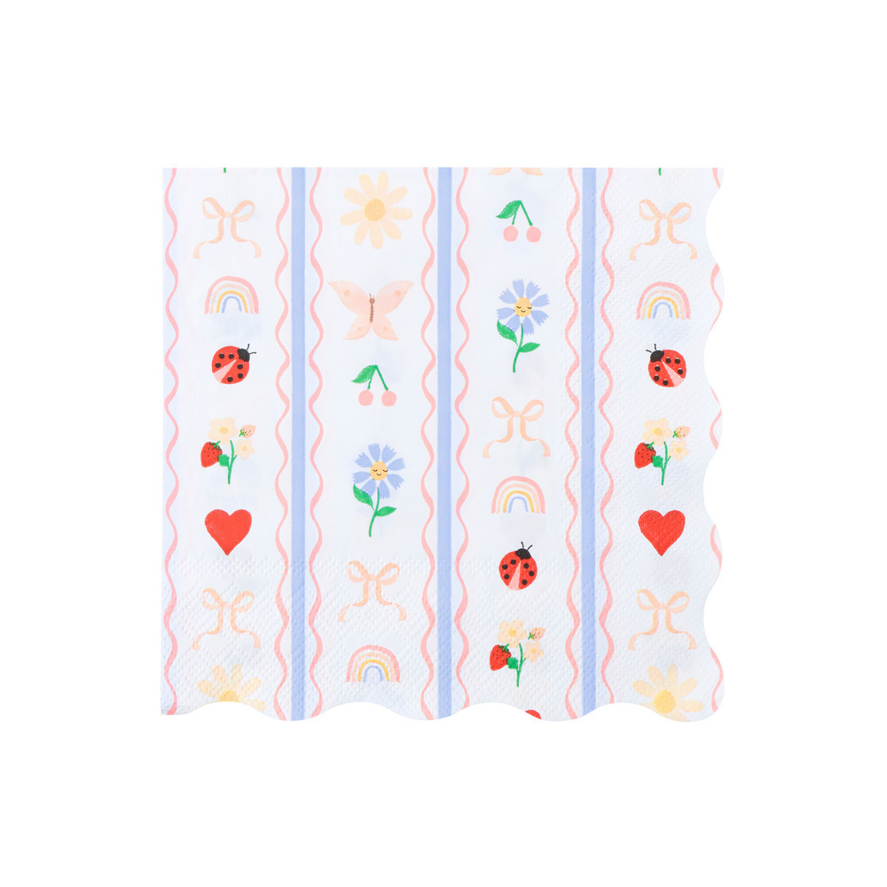 Picture of Little Garden Large Napkins (x 16)