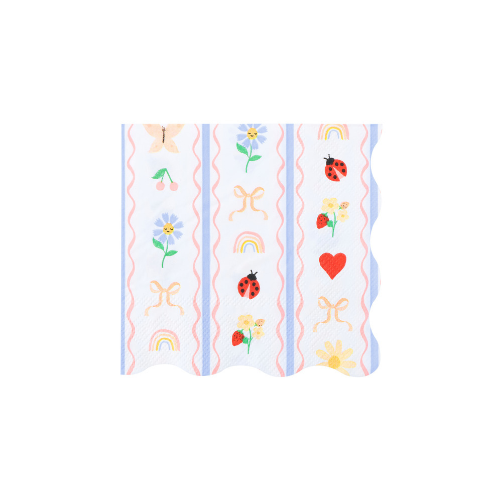 Picture of Little Garden Small Napkins (x 16)
