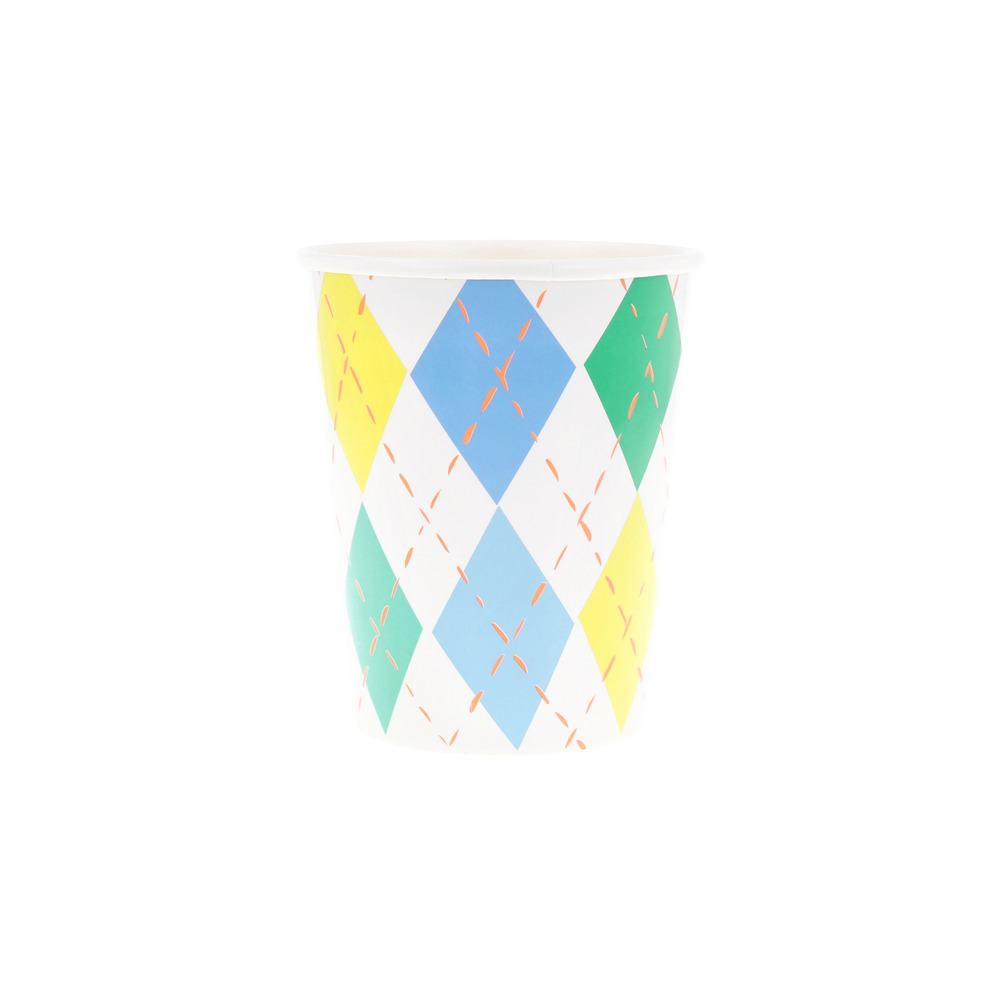Picture of Argyle Cups (x 8)