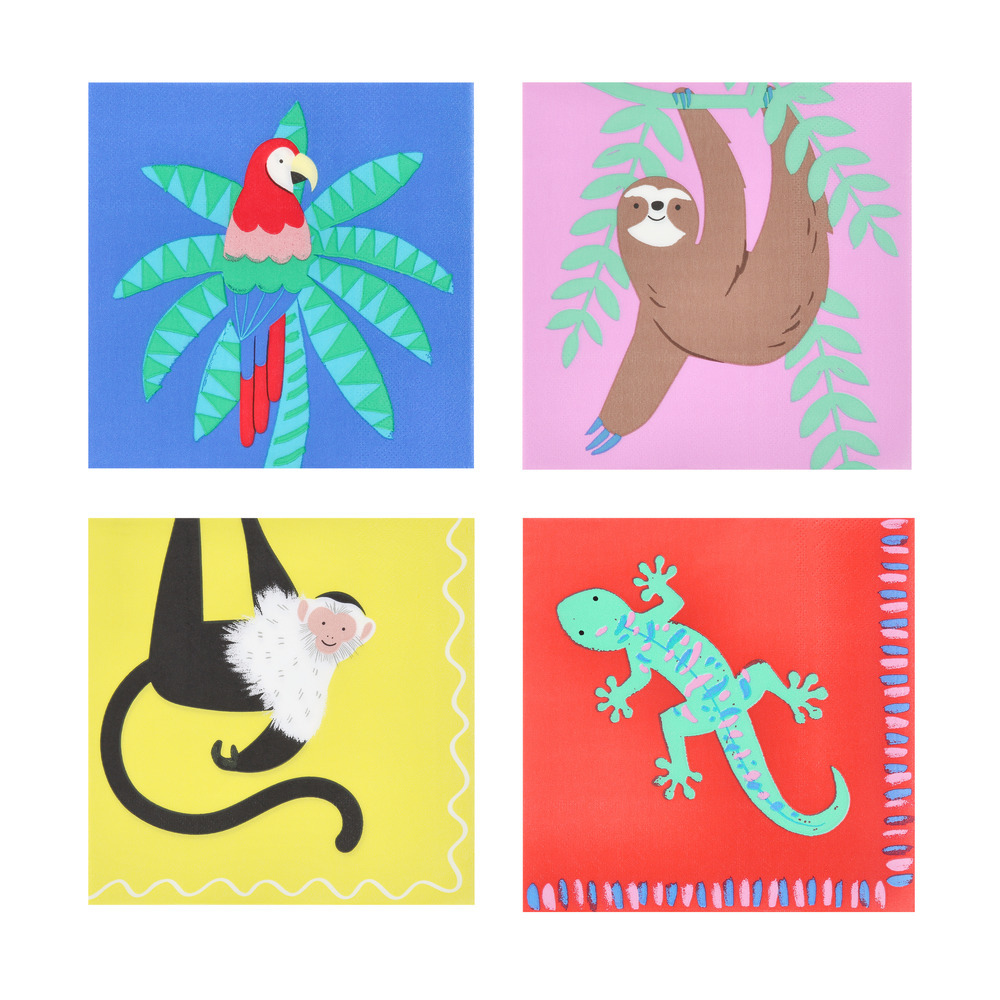 Picture of Jungle Jamboree Large Napkins (x 16)