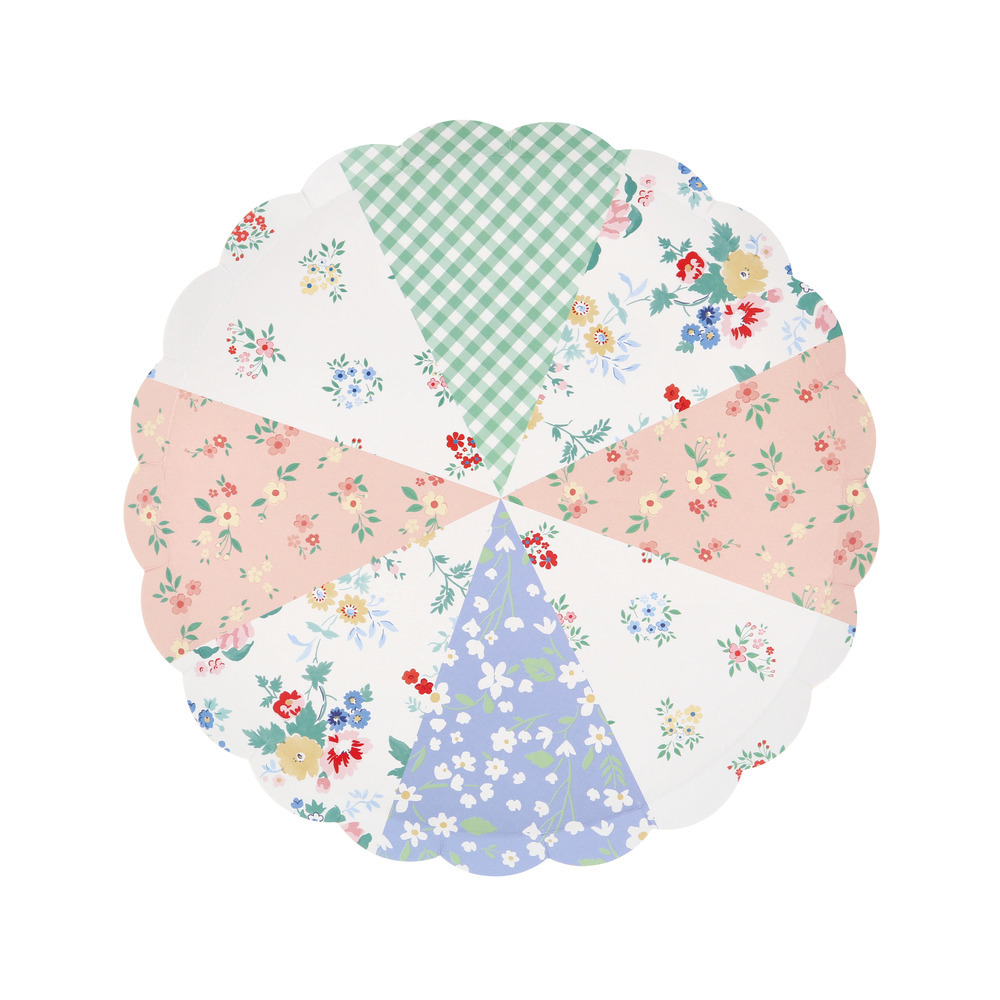 Picture of Patchwork Side Plates (x 8)