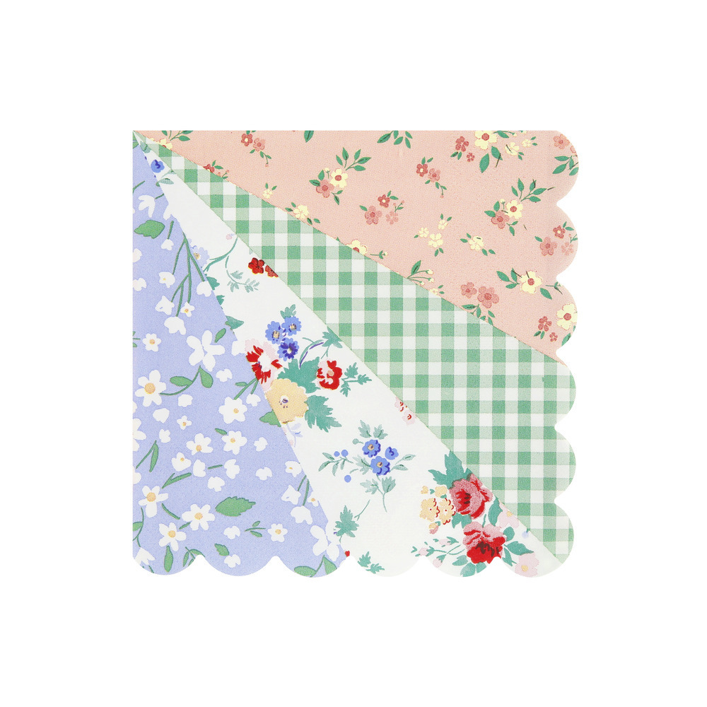 Picture of Patchwork Large Napkins (x 16)