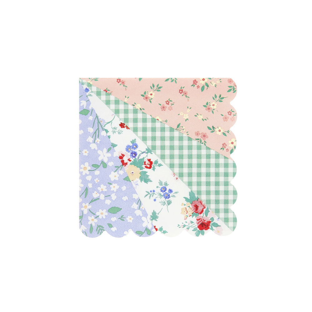 Picture of Patchwork Small Napkins (x 16)