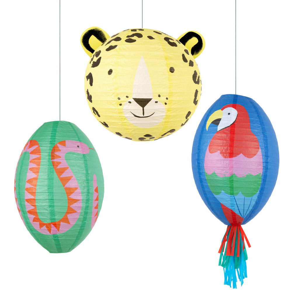 Picture of Jungle Jamboree Lanterns (x 3)