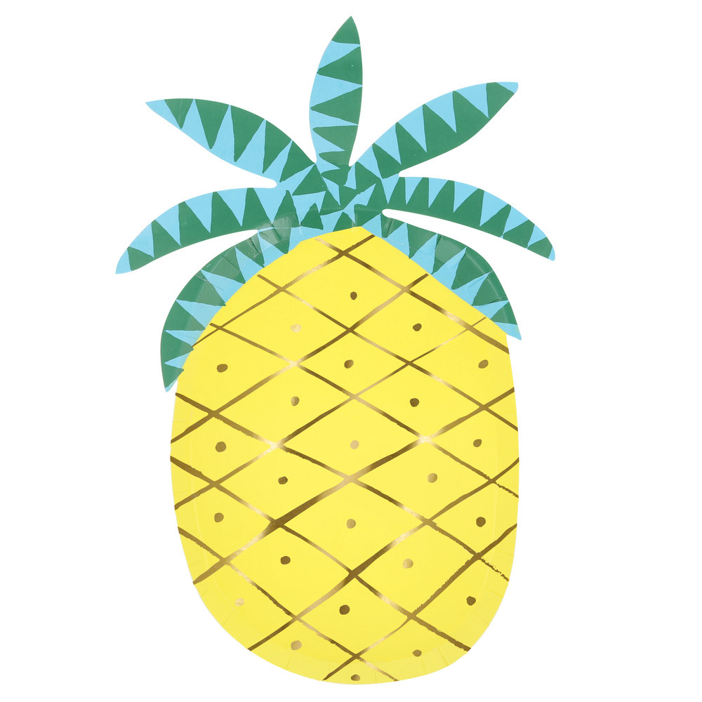 Picture of Pineapple Plates (x 8)