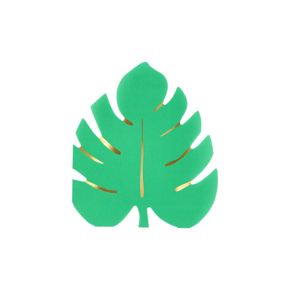 Picture of Tropical Leaf Napkins (x 16)