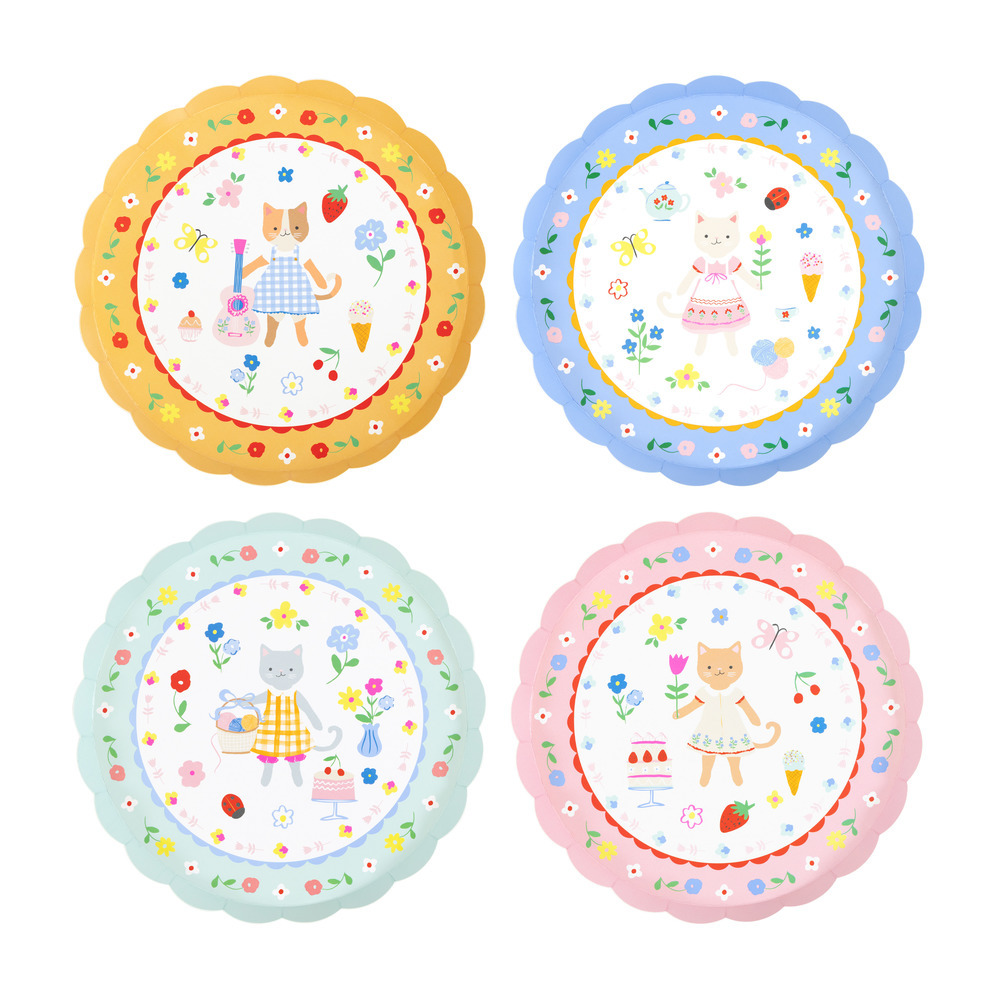 Picture of Kitten Club Side Plates (x 8)