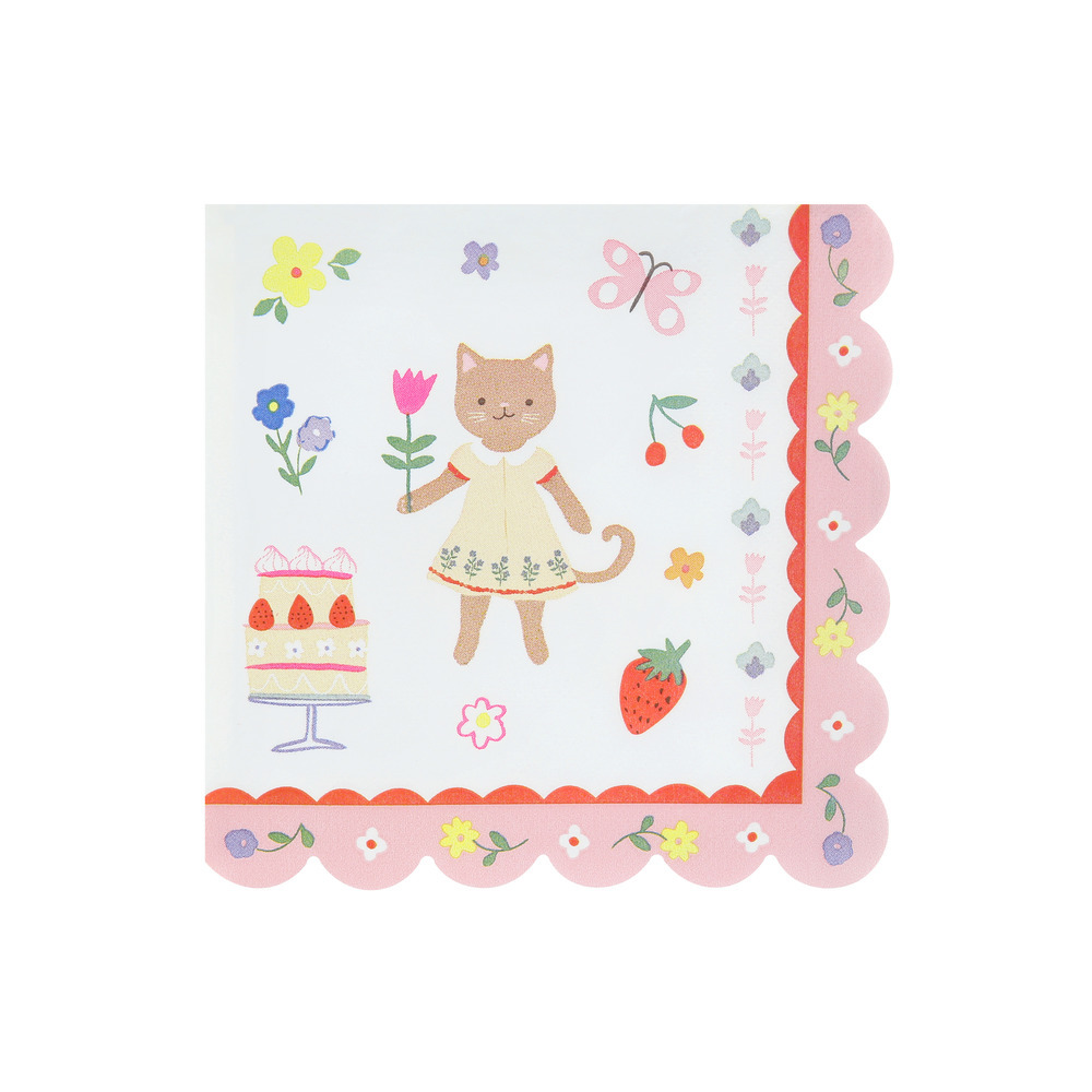 Picture of Kitten Club Large Napkins (x 16)