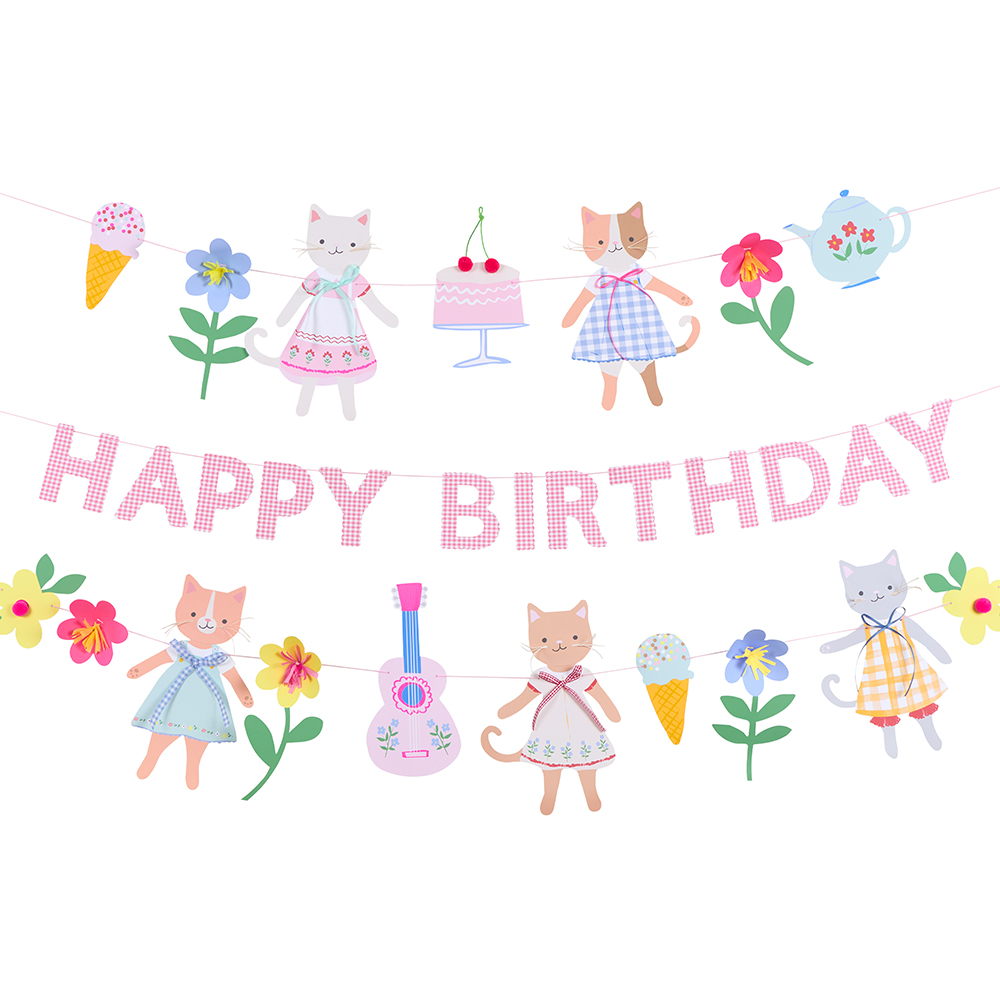 Picture of Kitten Club Garland Set