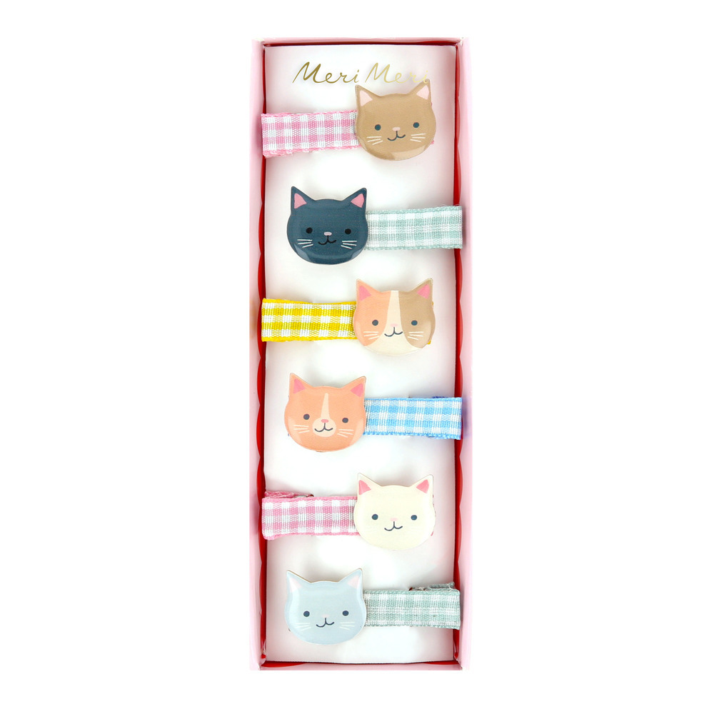 Picture of Kitten Club Hair Clips (x 6)