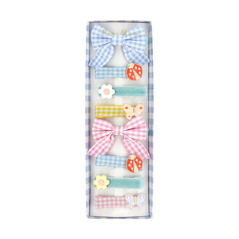 Picture of Little Garden Hair Clips (x 8)