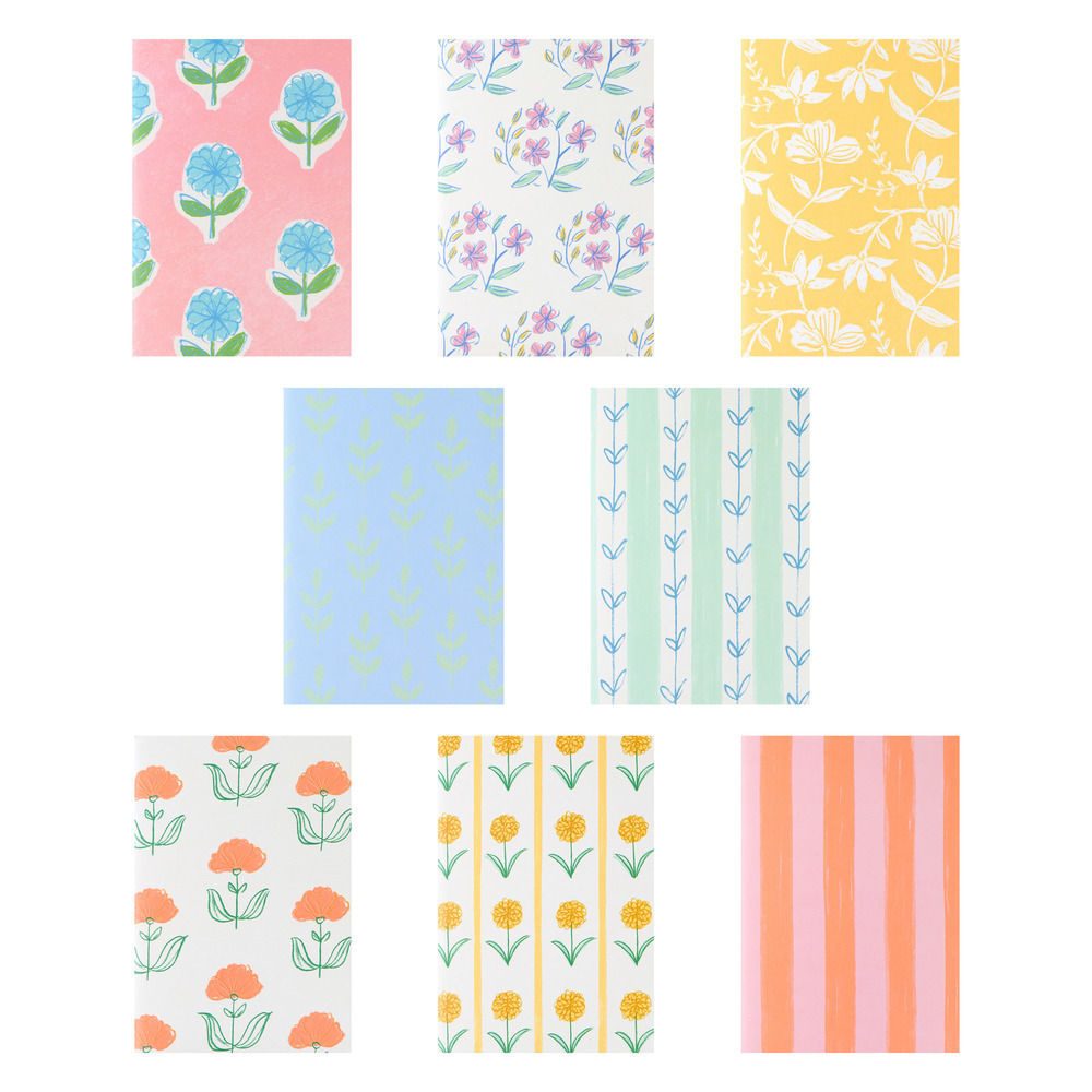 Picture of Flora Softcover Boxed Notebooks (x 8)