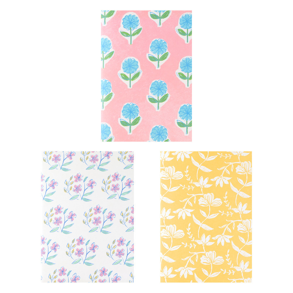 Picture of Flora Softcover Notebook Set (x 3)