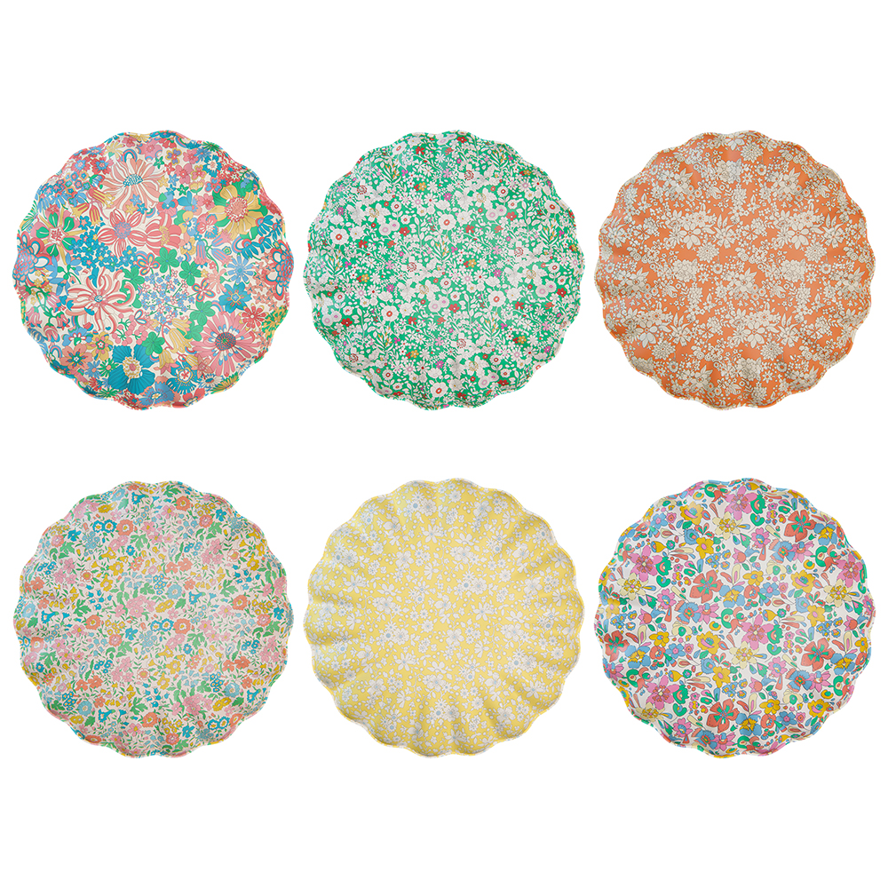 Picture of Meri Meri x Liberty Garden Party Reusable Large Pl