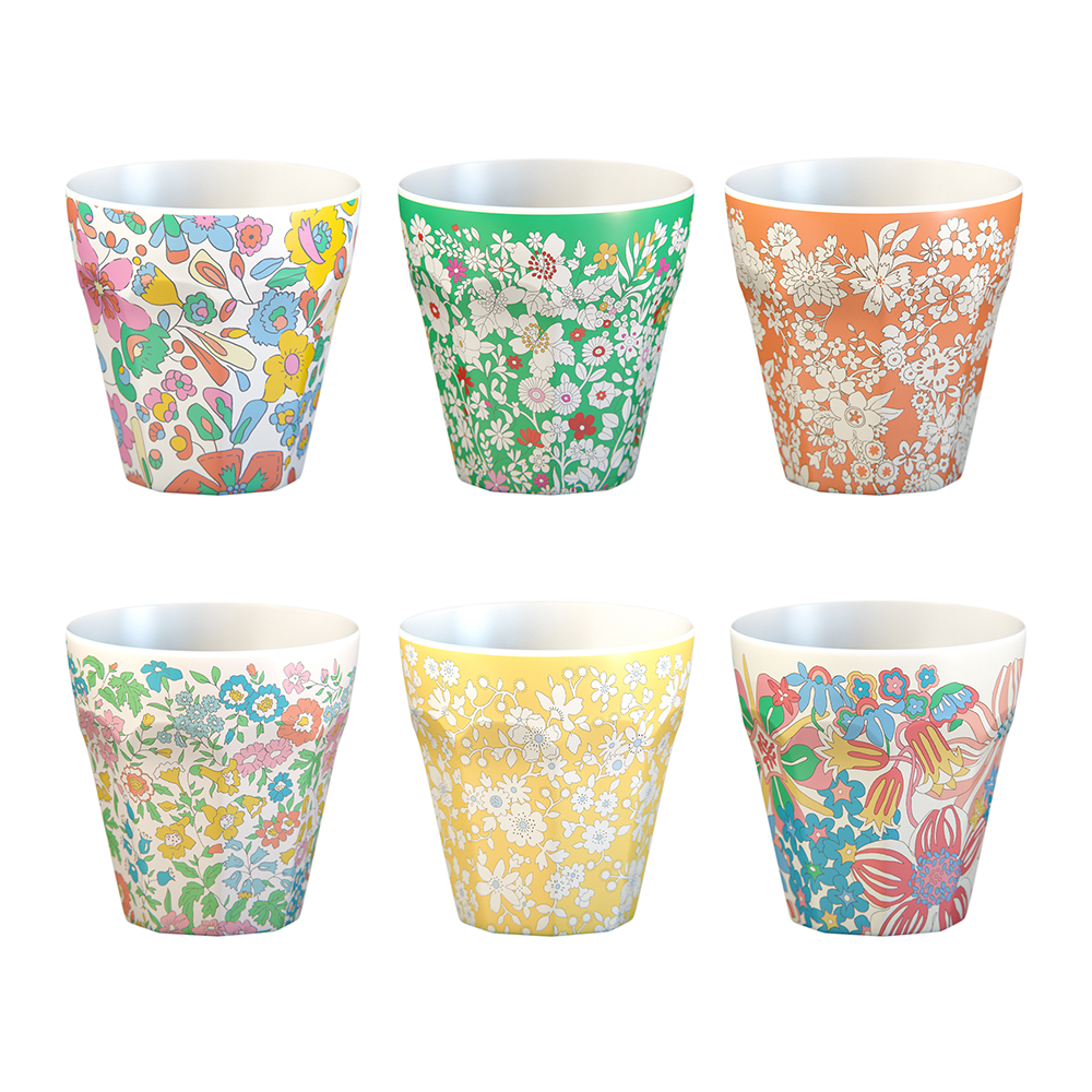 Picture of Meri Meri x Liberty Garden Party Reusable Cups (x 
