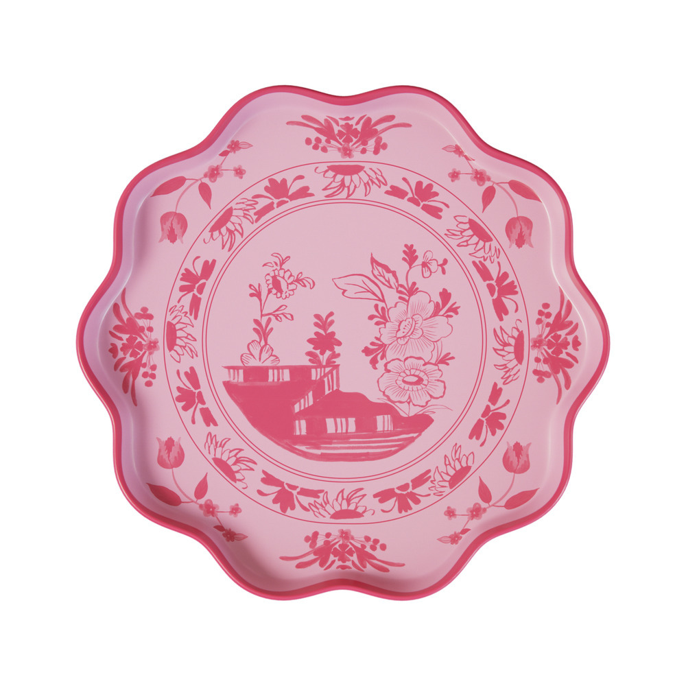 Picture of Pink Vintage Botanical Reusable Small Plates (x 4)