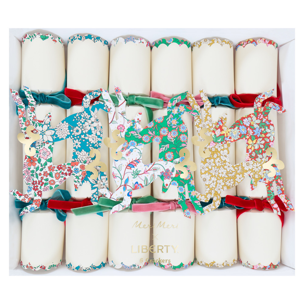 Picture of Meri Meri x Liberty Reindeer Crackers (x 6)