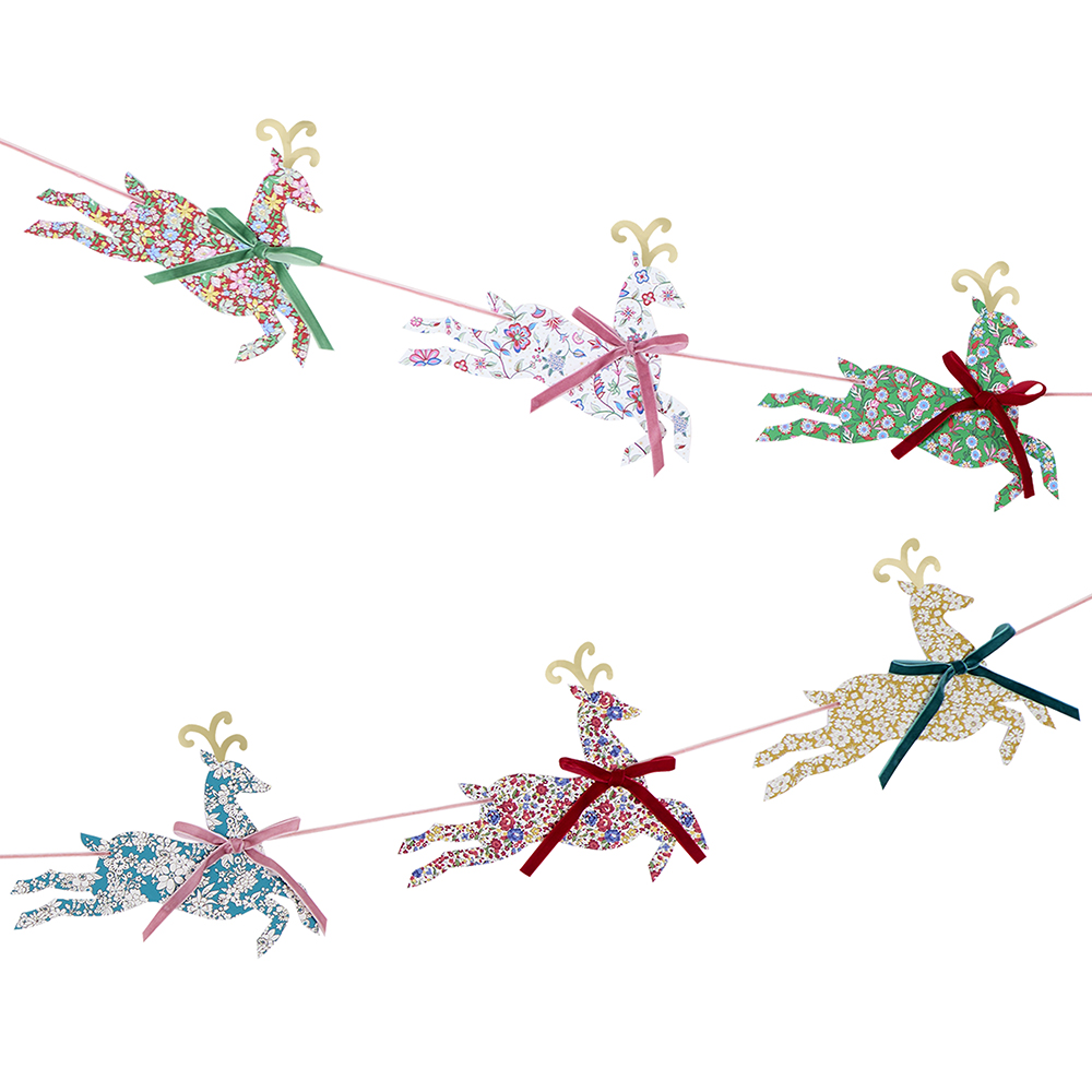 Picture of Meri Meri x Liberty Reindeer Garland