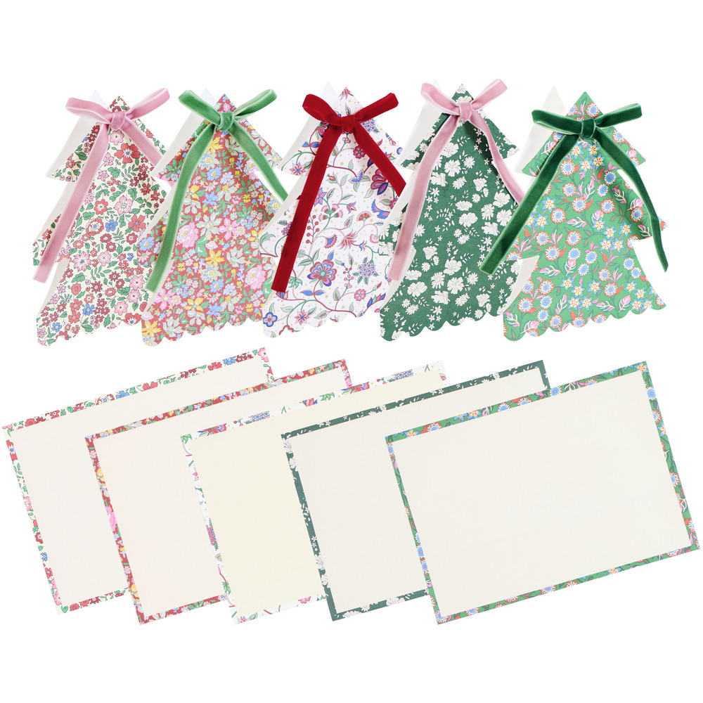Picture of Meri Meri x Liberty Christmas Cards (x 10)