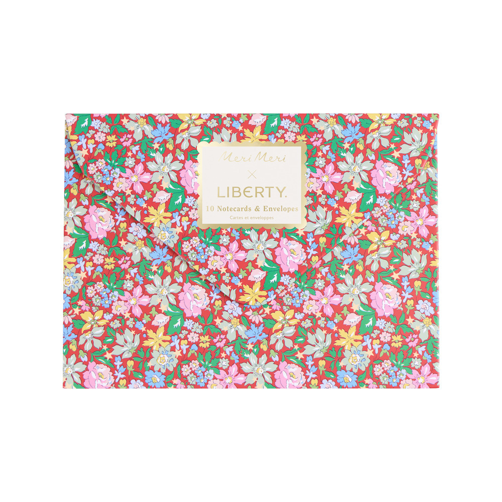 Picture of Meri Meri x Liberty Vibrant Boxed Notecards (x 10)