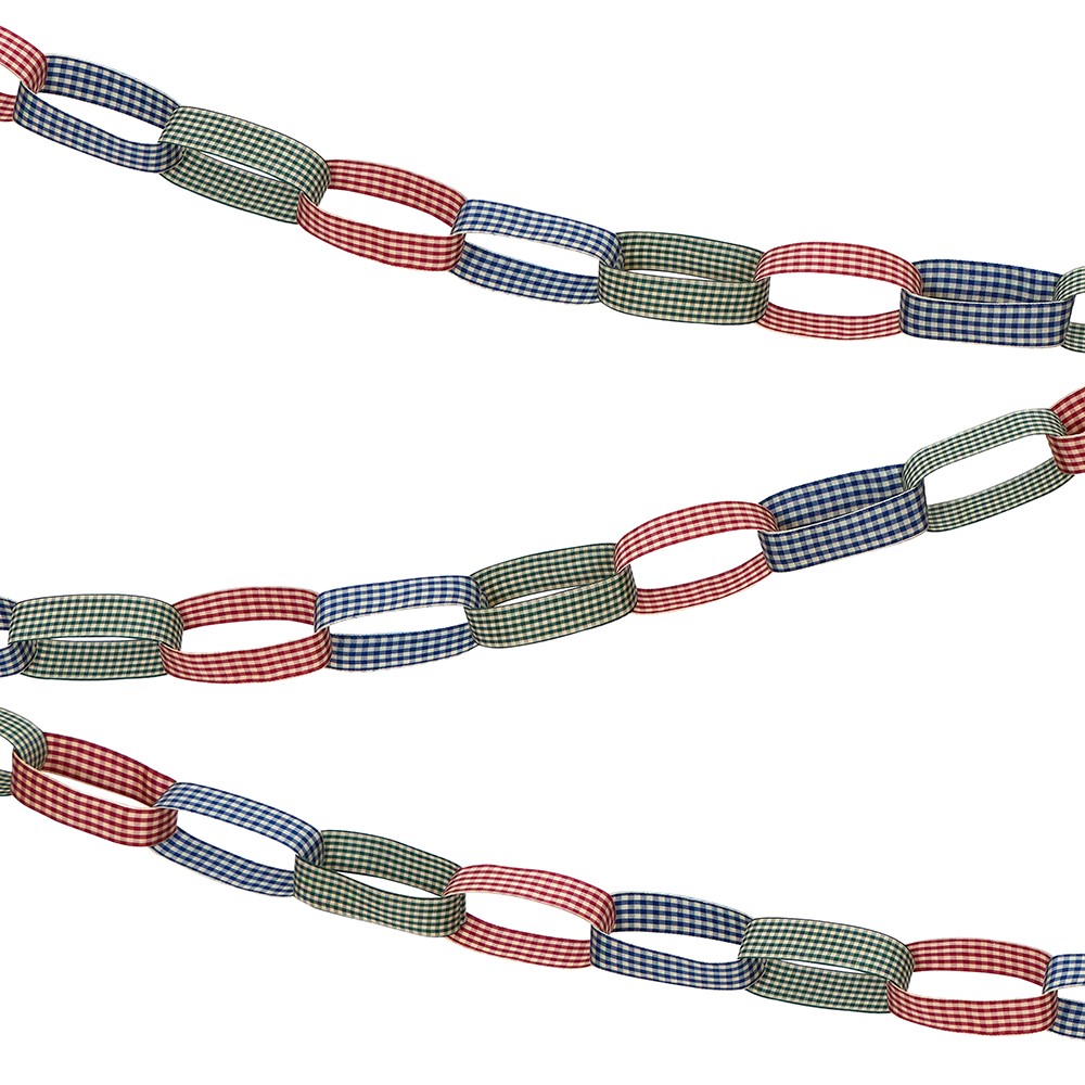 Picture of Gingham Chain Link Garland