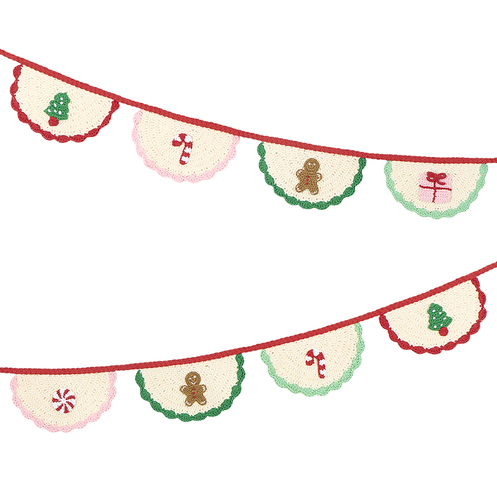 Picture of Christmas Crochet Garland
