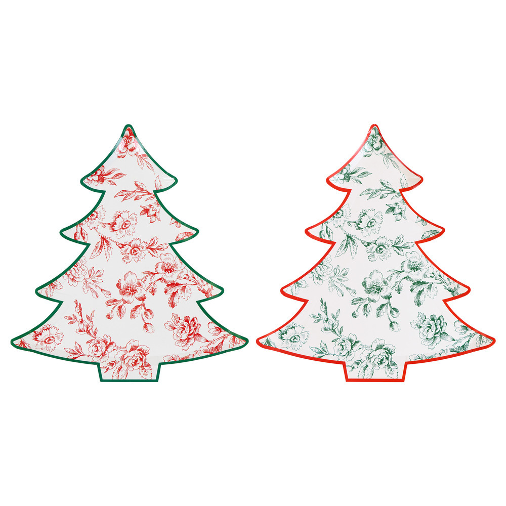 Picture of Toile De Jouy Tree Plates (x 8)