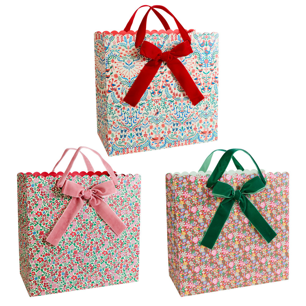 Picture of Meri Meri x Liberty Large Gift Bags (x 3)
