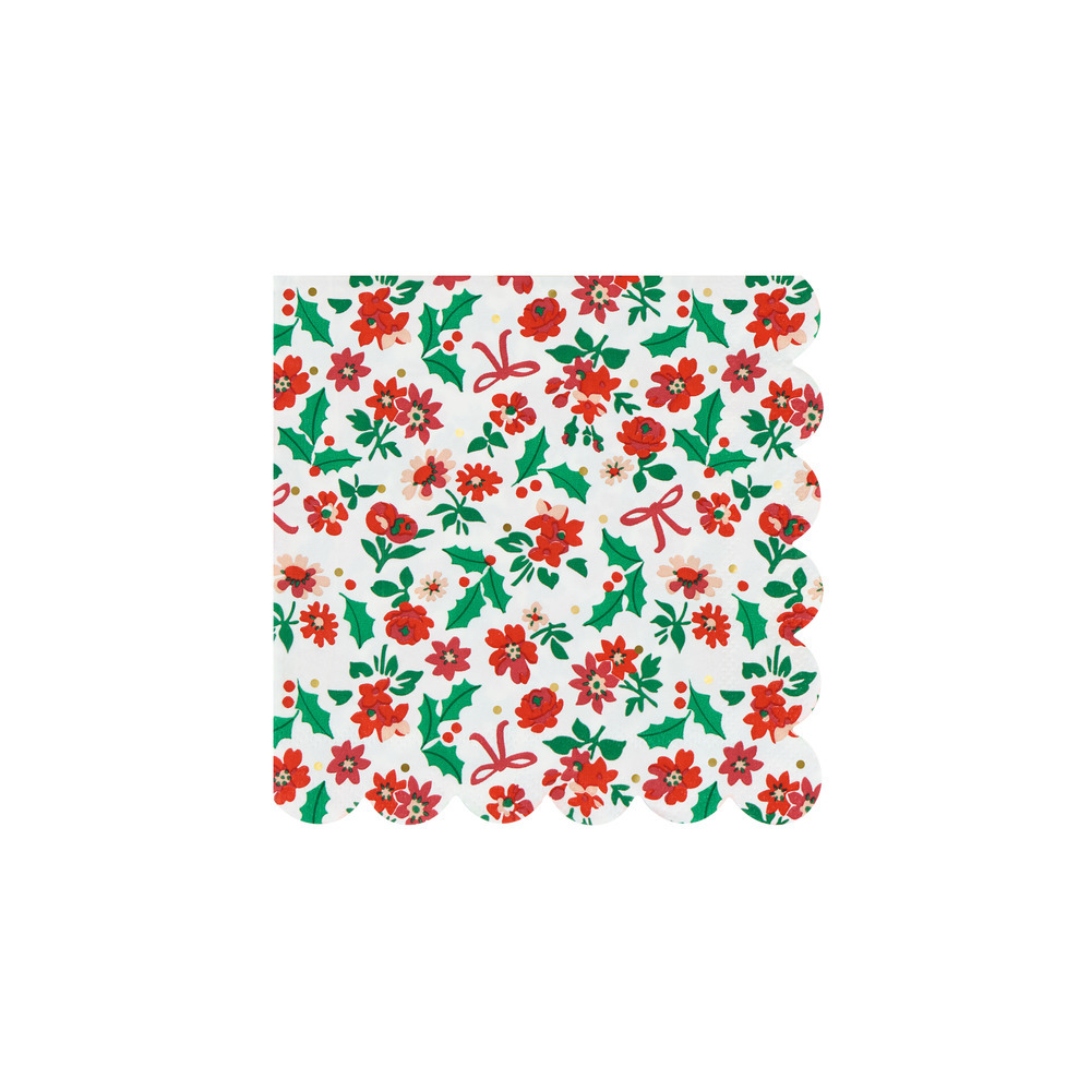 Picture of Holly Ditsy Small Napkins (x 16)