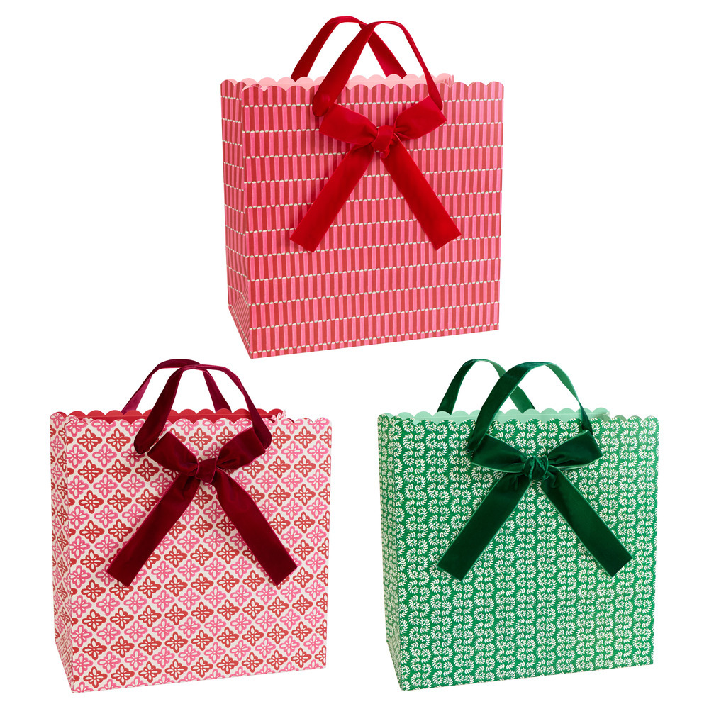 Picture of Meri Meri x Molly Mahon Large Gift Bags (x 3)