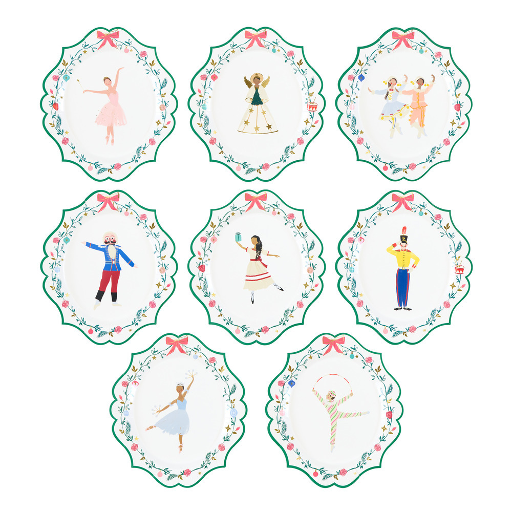 Picture of Meri Meri x New York City Ballet Side Plates (x 8)