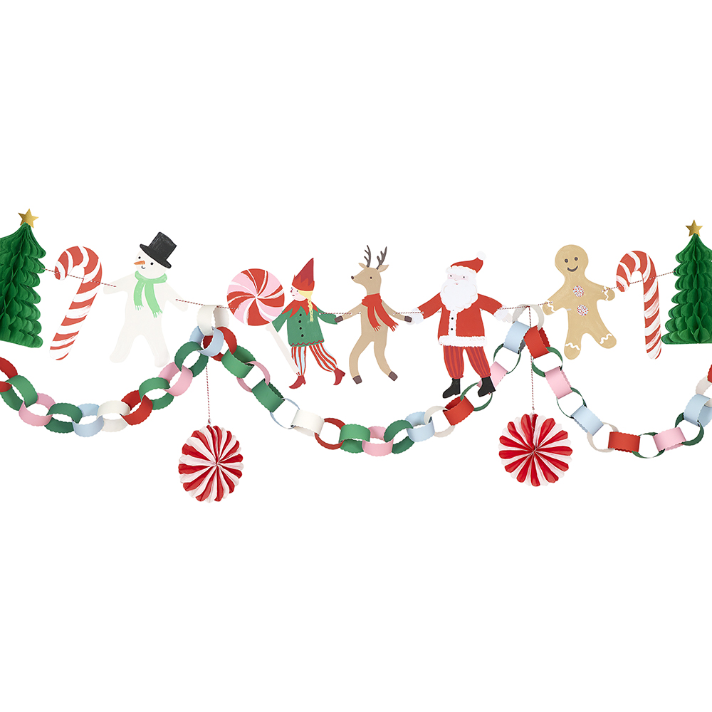 Picture of Jolly Christmas Character Garland Set