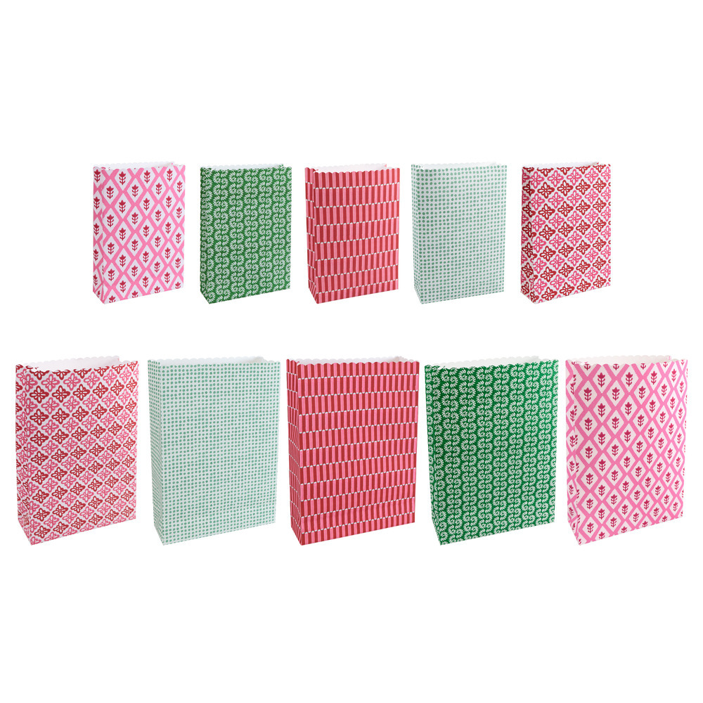 Picture of Meri Meri x Molly Mahon Paper Gift Bags (x 10)