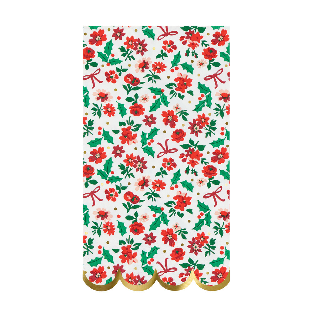 Picture of Holly Ditsy Guest Towels (x 16)