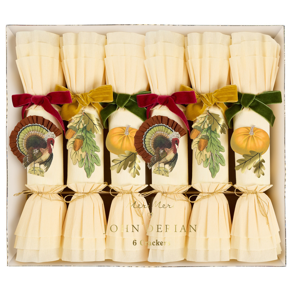 Picture of Meri Meri x John Derian Turkey Crackers (x 6)