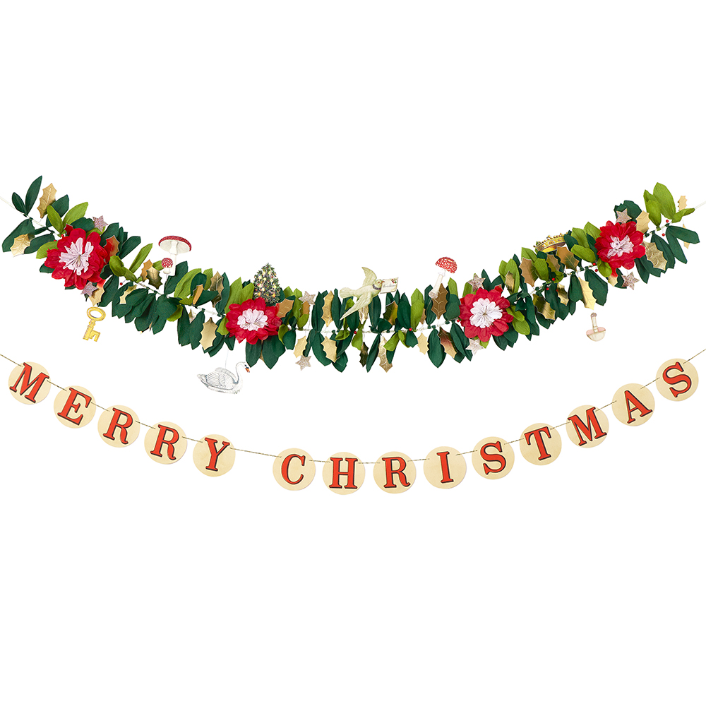 Picture of Meri Meri x John Derian Christmas Garland Set