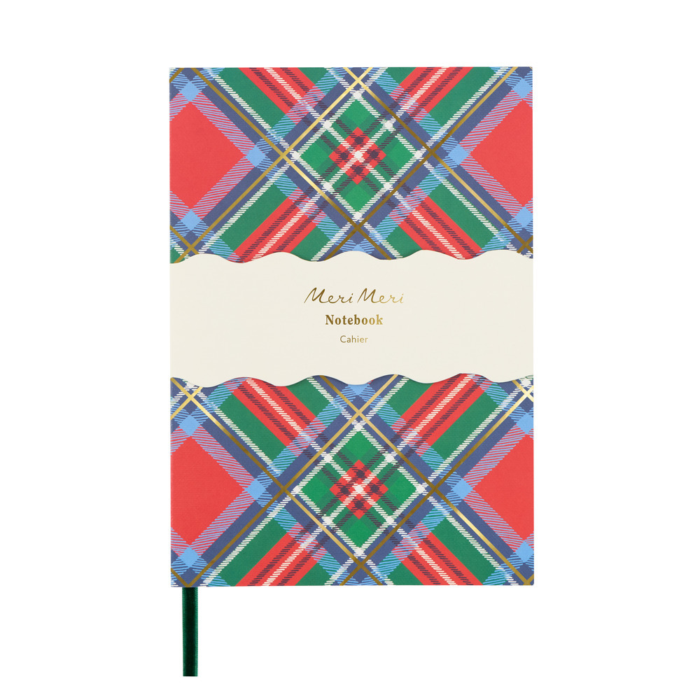 Picture of Plaid Softcover Notebook