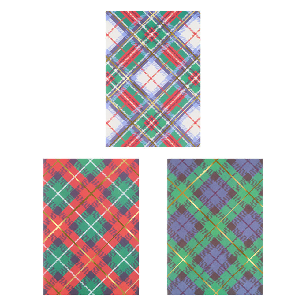 Picture of Plaid Softcover Notebook Set (x 3)