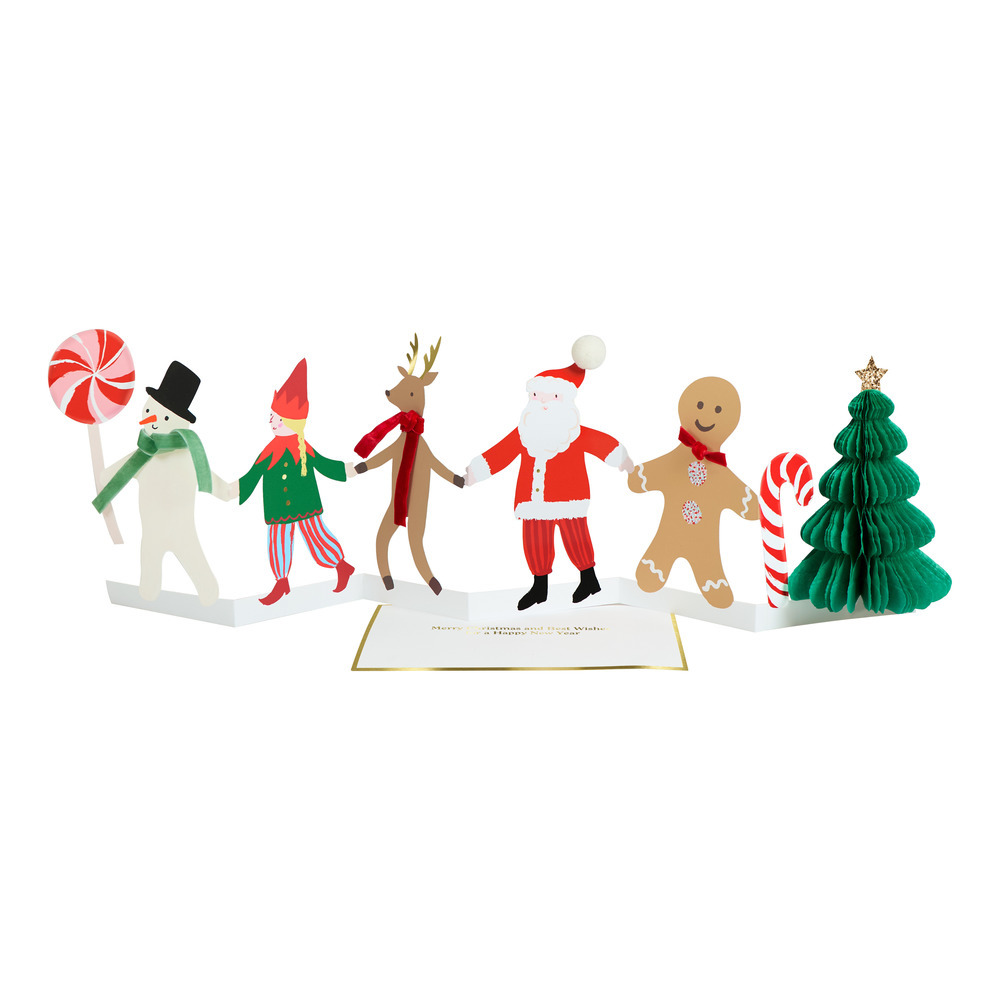 Picture of Jolly Christmas Concertina Card