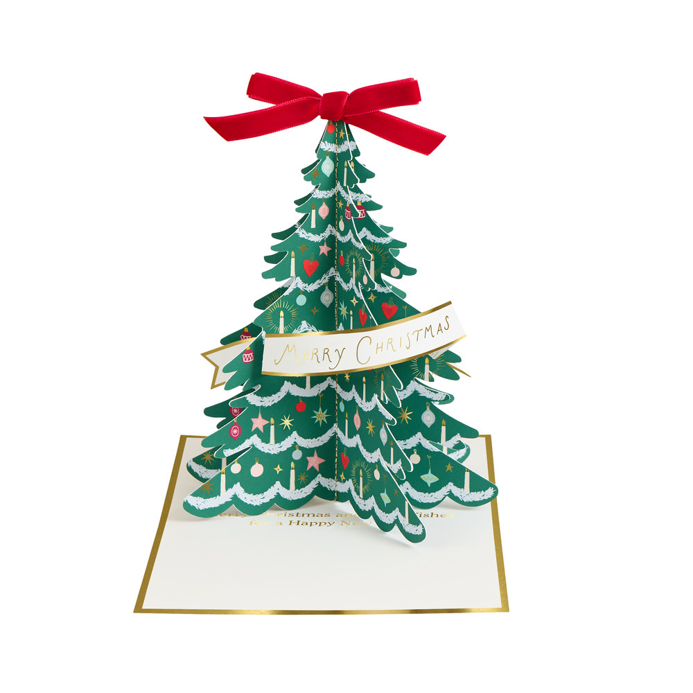Picture of Decorated Christmas Tree Card