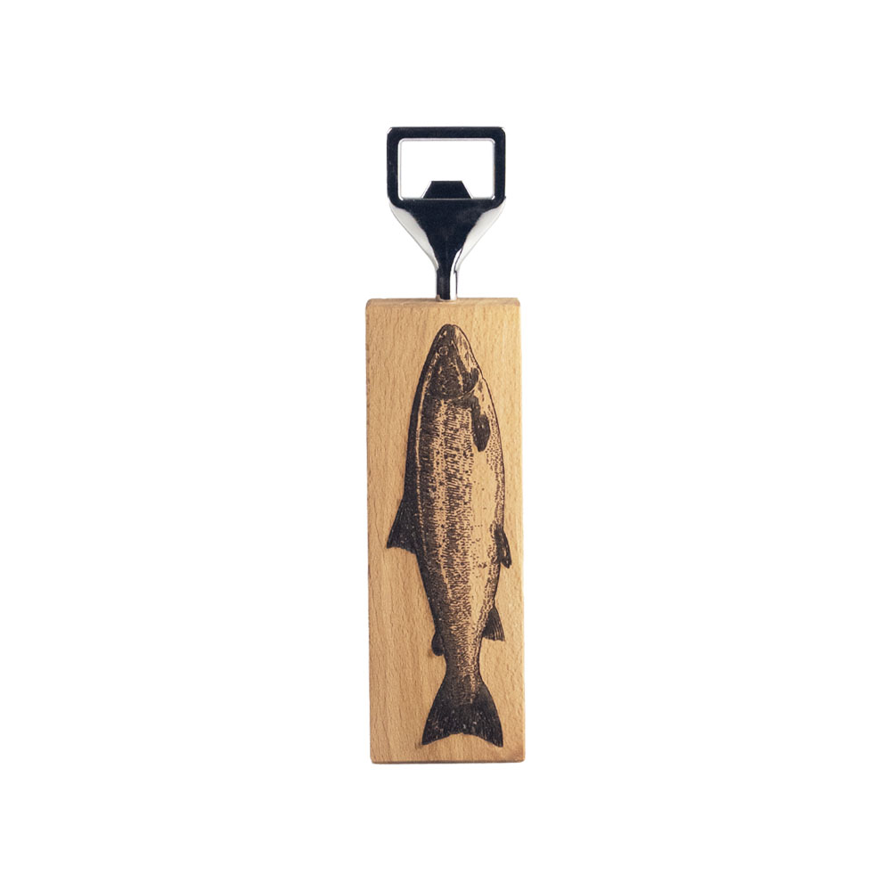 Picture of Beech Bottle Opener - Salmon