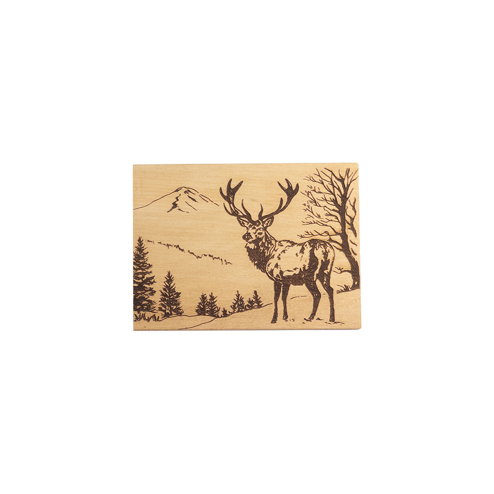 Picture of Beech Bar Board  - Scenic Stag