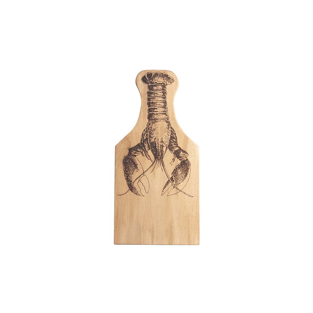 Picture of Framed Beech Serving Board - Small - Lobster