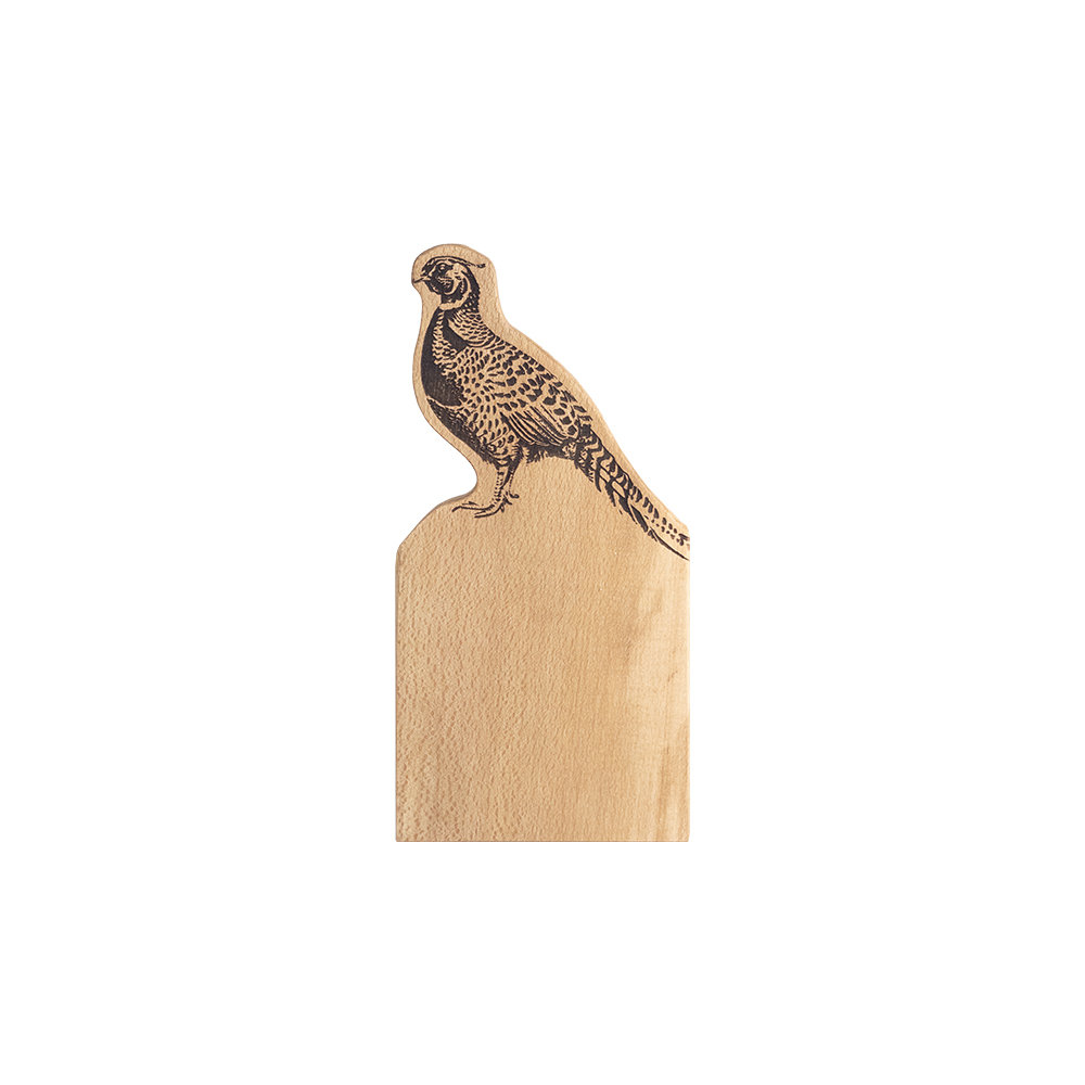 Picture of Framed Beech Serving Board - Small - Pheasant
