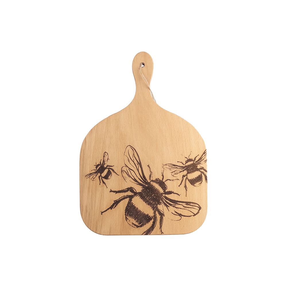 Picture of Beech Hanging Paddle - Medium - Bee