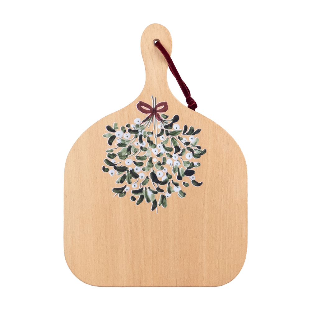 Picture of Medium Hanging Board Beech - Mistletoe