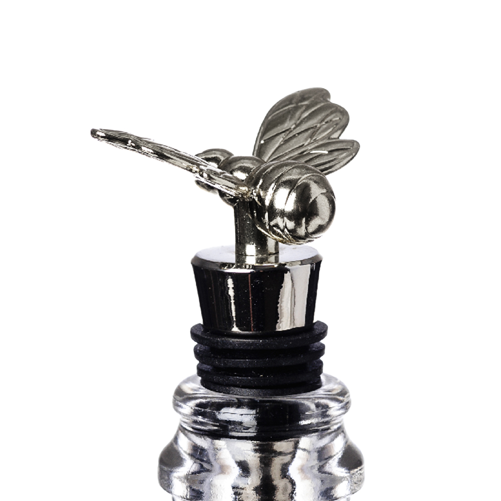 Picture of Bottle Stopper - Silver - Bee