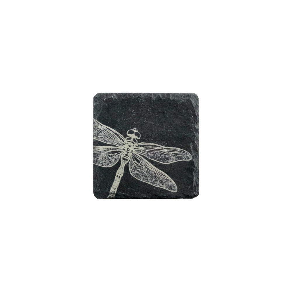 Picture of Single Slate Coaster - Dragonfly