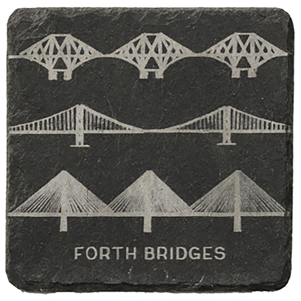 Picture of Single Slate Coaster - Forth Bridges