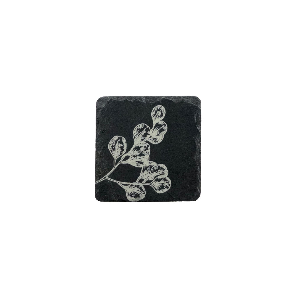 Picture of Single Slate Coaster - Flora